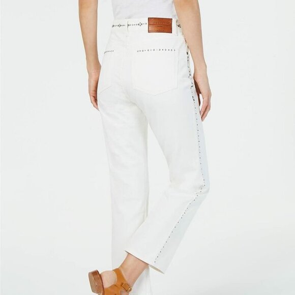 NWT Weekend by Max Mara Women's Finezza Studded Jeans - Picture 5 of 6